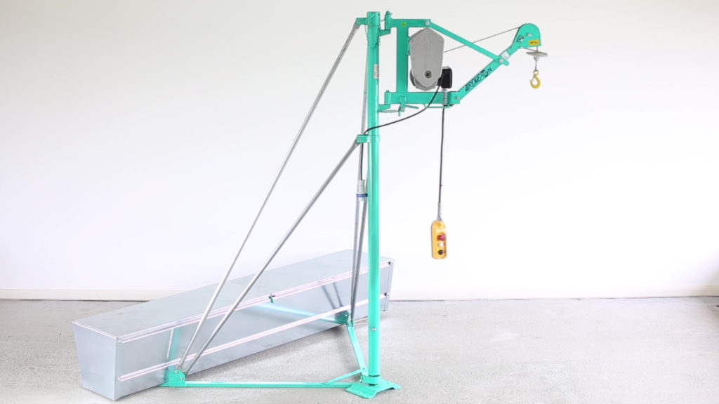 Wciagarka Imer Airone 200 N na mocowaniu wolnostojacym 1024x576 - Airone 300 N