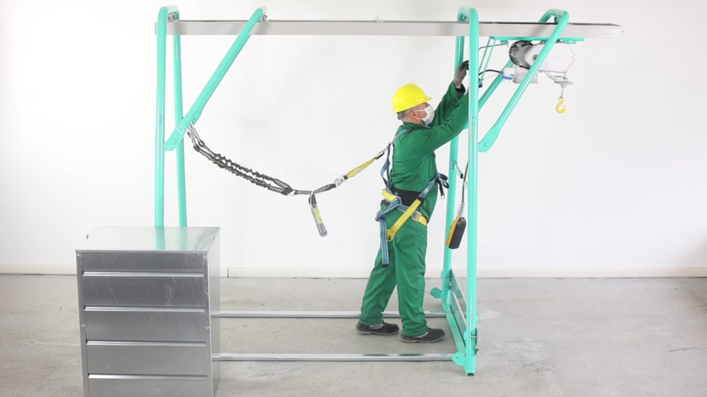 ET 300 N Wciagarka Imer ET 300 N na suwnicy bramowej 1 1024x576 - ET 300 N