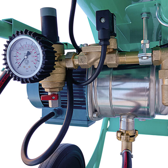 Mieszarka do zapraw Imer Spin 30 Plus cisnieniomierz - Spin 30 Plus