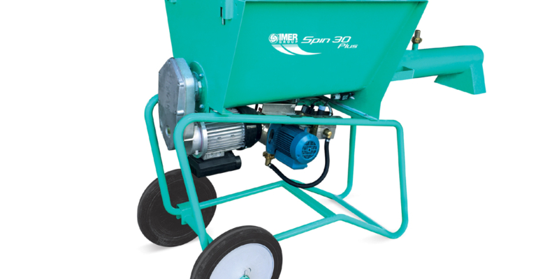 Przeplywowa mieszarka do zapraw kleju tynkow gladzi wylewek samopoziomujacych 1 800x400 - Spin 30 Plus