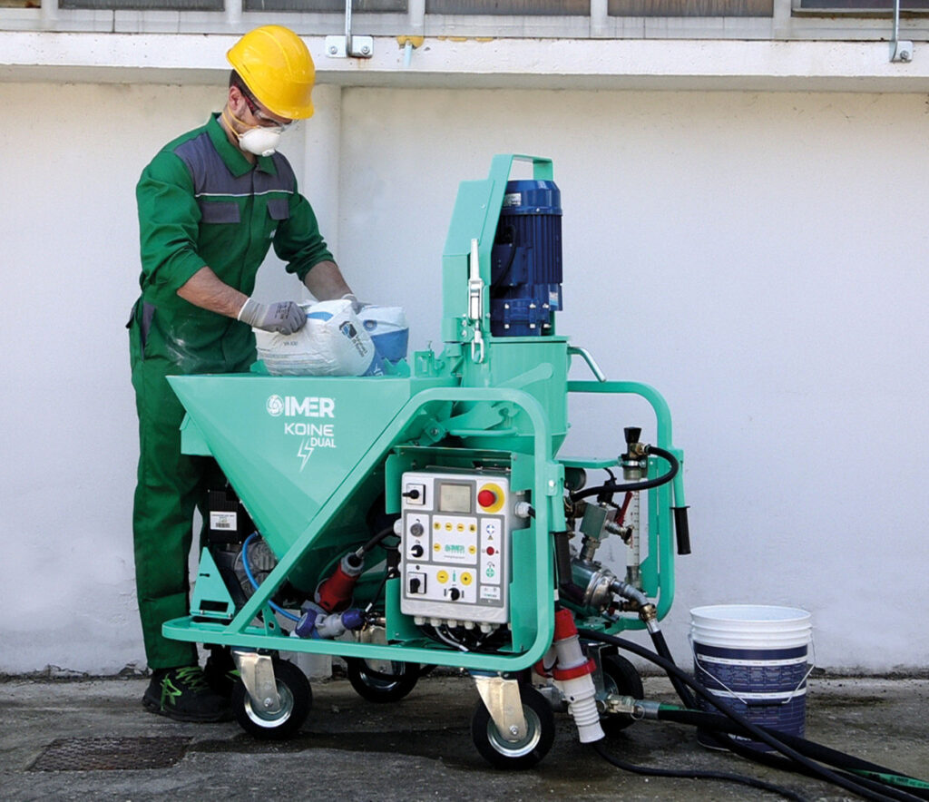 Agregat tynkarski Imer Koine Dual 1024x884 - Koine Dual