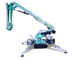 Mobilna pompa do betonu Imer Geris 800 300x244 - Pompa do betonu Geris 800