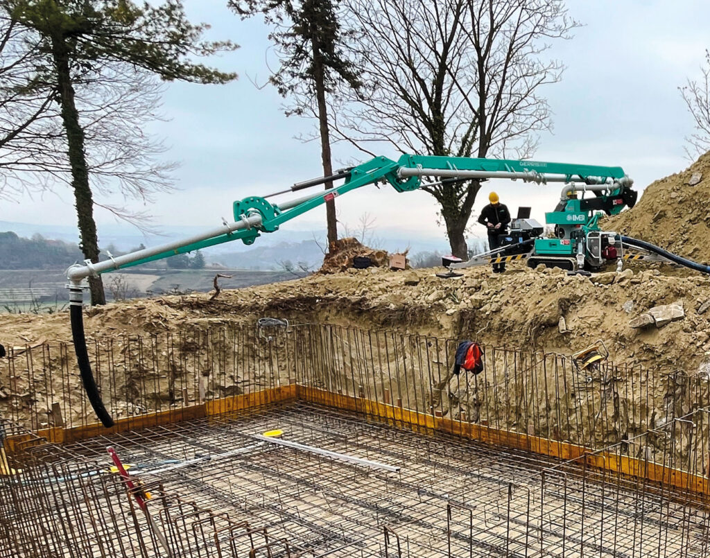 Samojezdna pompa do betonu Imer Geris 800 1024x805 - Pompa do betonu Geris 800